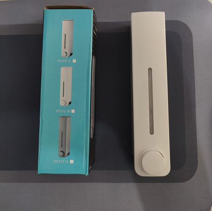 Premium Wall Mounted Manual Push-Button Liquid Soap Dispenser