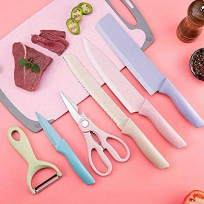 Colorful Kitchen Knife Set