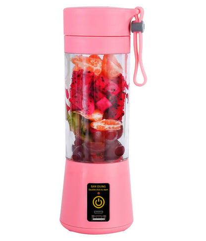 USB Electric Juicer 6-Blades, Blender Mixer Cup (380 ML)